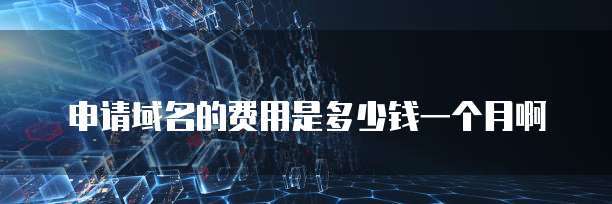 大数据服务与互联网域名注册的费用解析